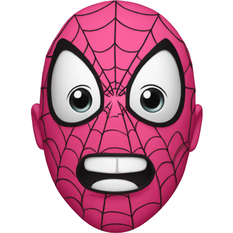 pink spider-man  emoji