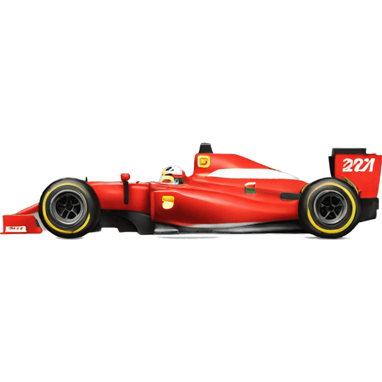 Formula 1 car emoji