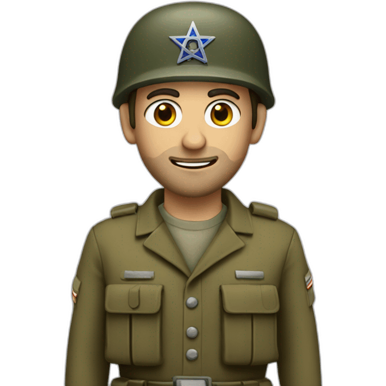 jewish combat solider  emoji