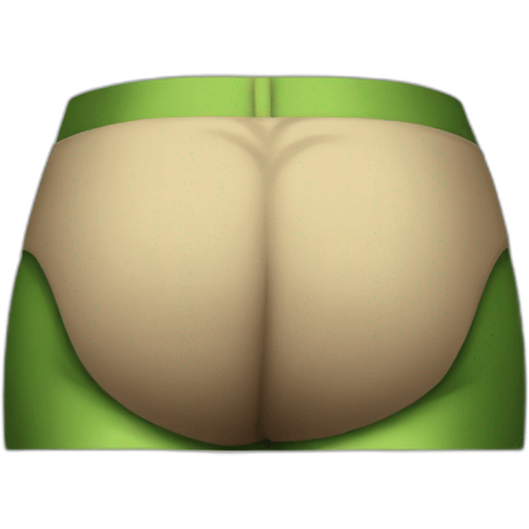 Hulk Buttocks emoji