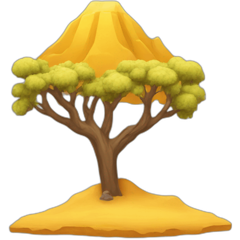 yellow desert emoji