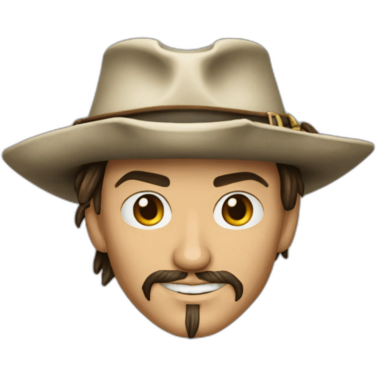 Johnny depp the pirat emoji