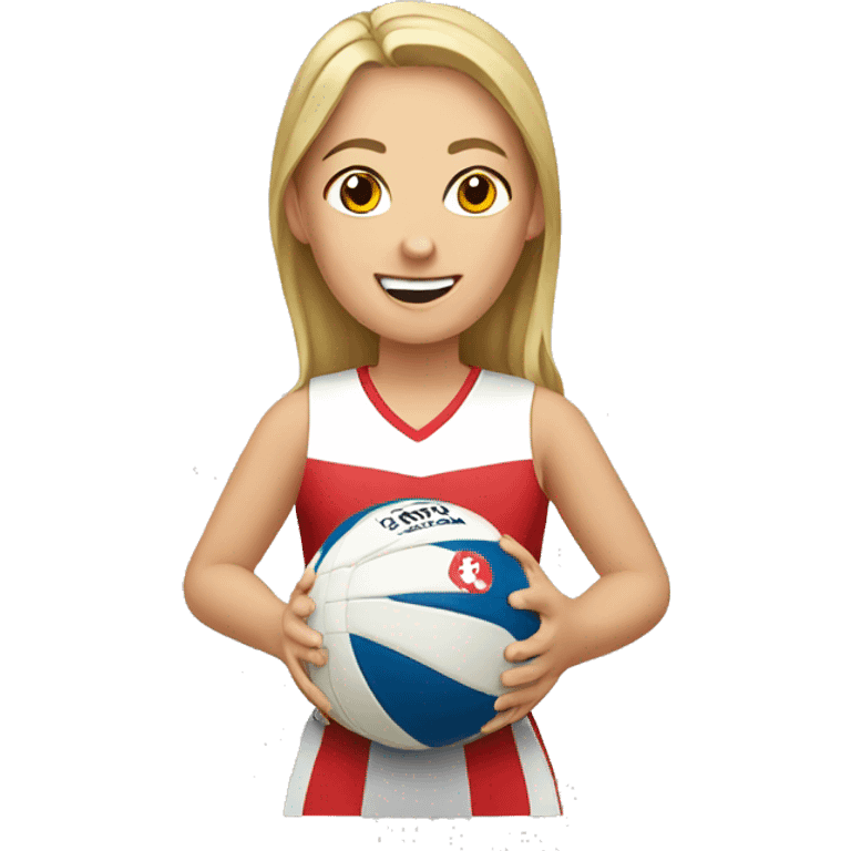 A netball emoji