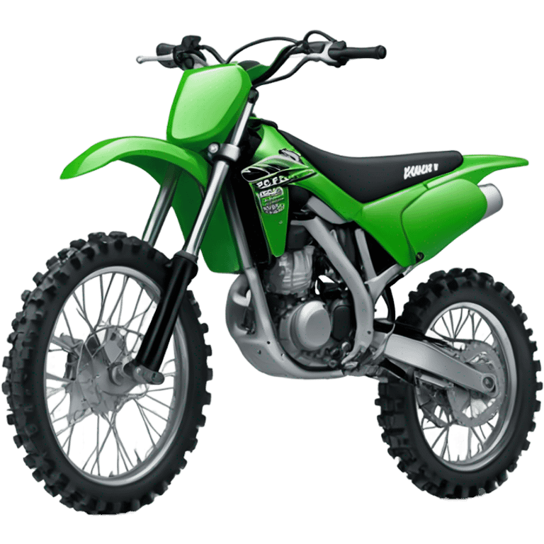 Kawasaki dirt bike emoji