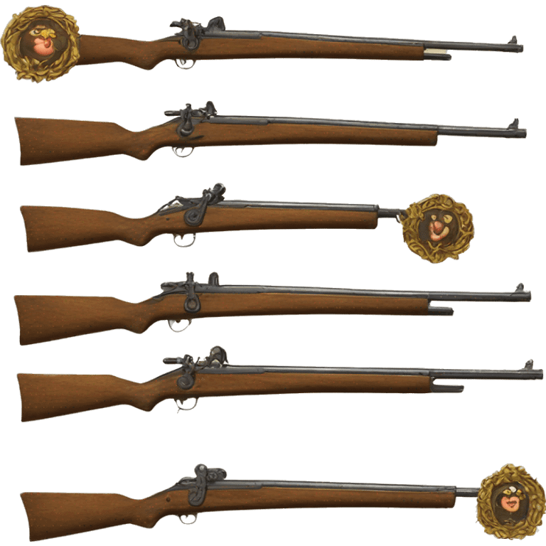 rifle 18 century emoji