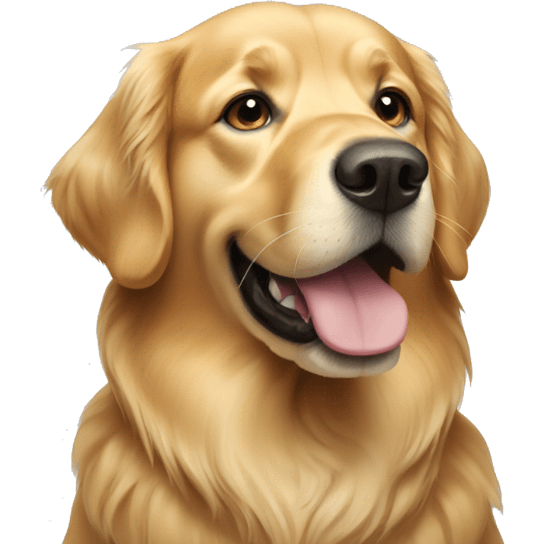 Golden retriever  emoji