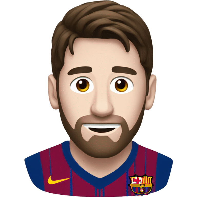 Messi football emoji