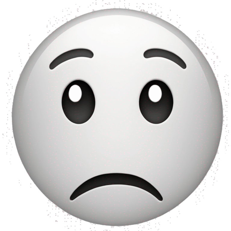 A normal circle looking generic apple emoji but side eye as in u can see one side of the face and its in a “funny” and suspicious way starring at u. U know what sode eye mean emoji