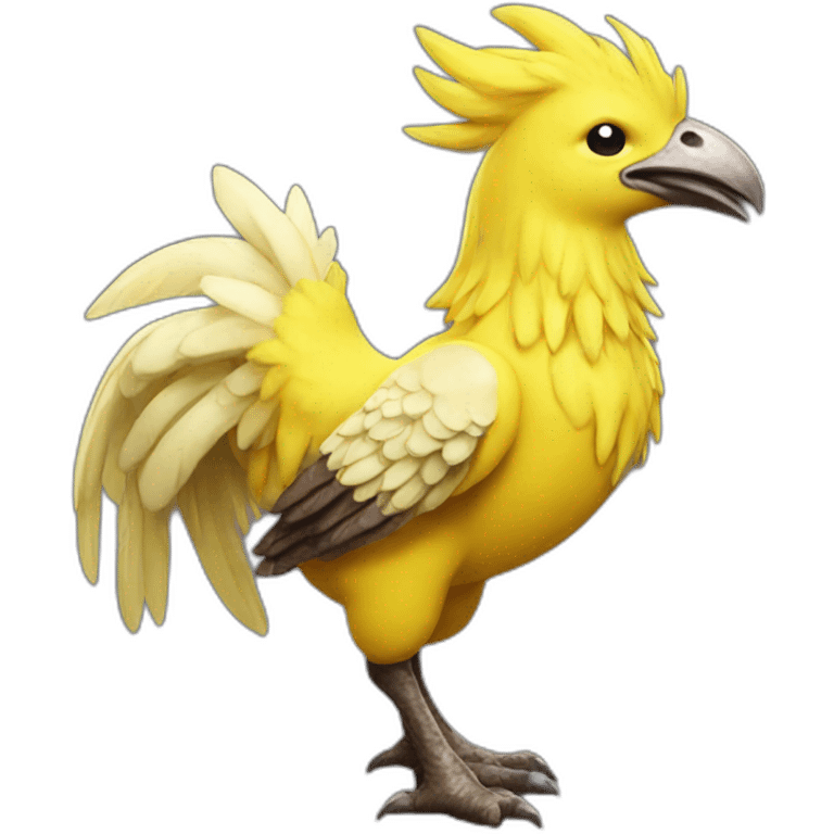 Chocobo final fantasy emoji