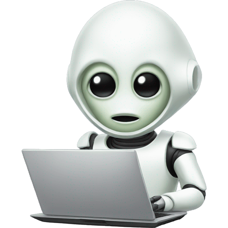 alien laptop emoji