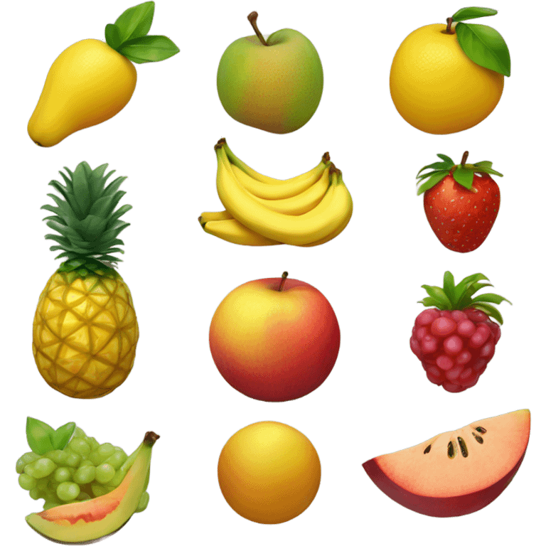 Guess the fruit by Emoji! Emoji Quiz 2025 emoji