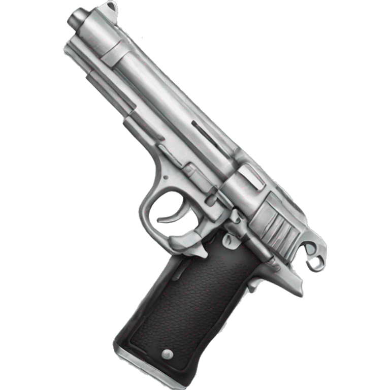 Pistolet à argent  emoji