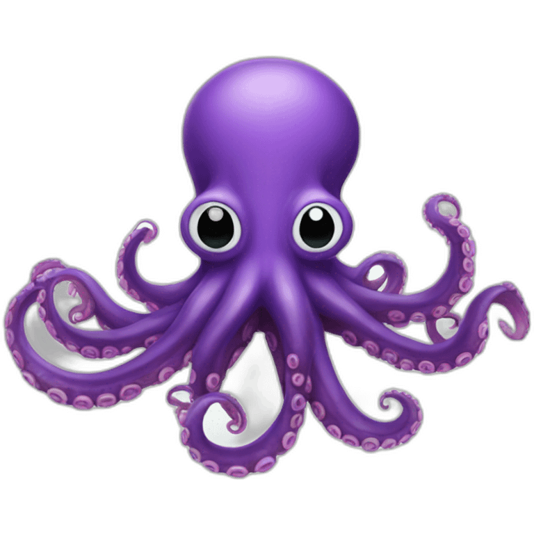 Multi-tentacled octopus emoji