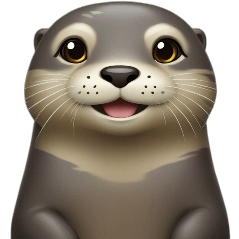 loutre sur cha emoji