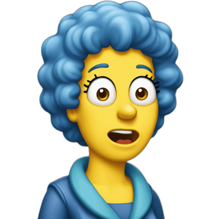 Marge simpson emoji