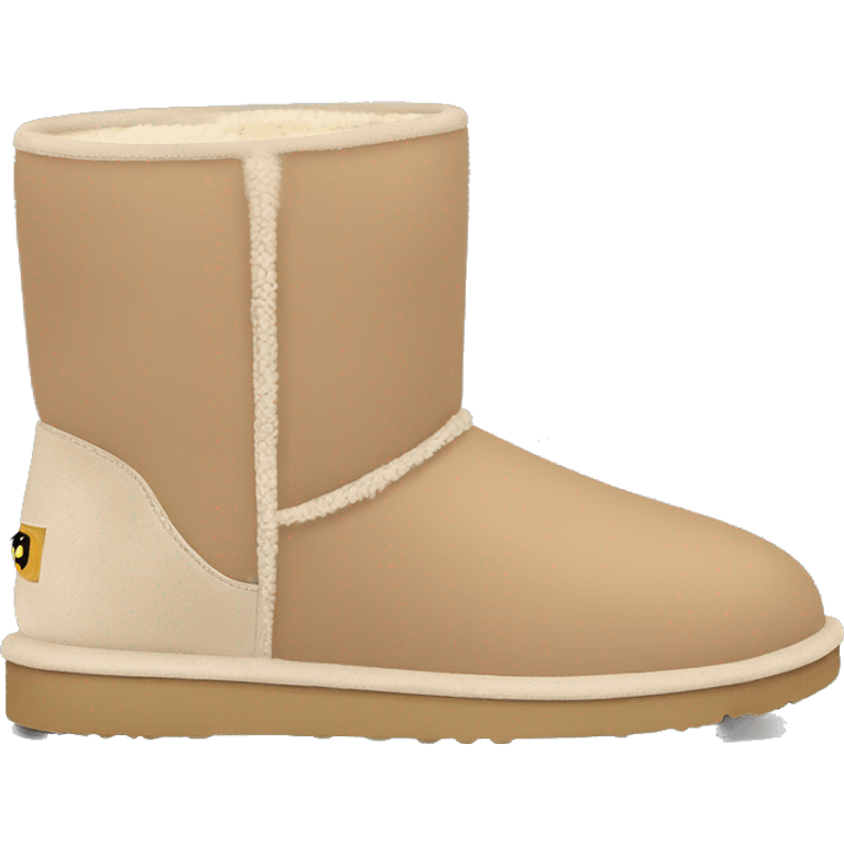 Aesthetic beige Ugg boots  emoji