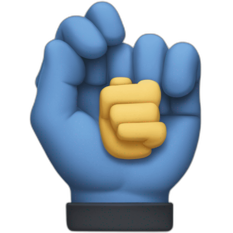 Gojo's hand sign for domain expansion  emoji