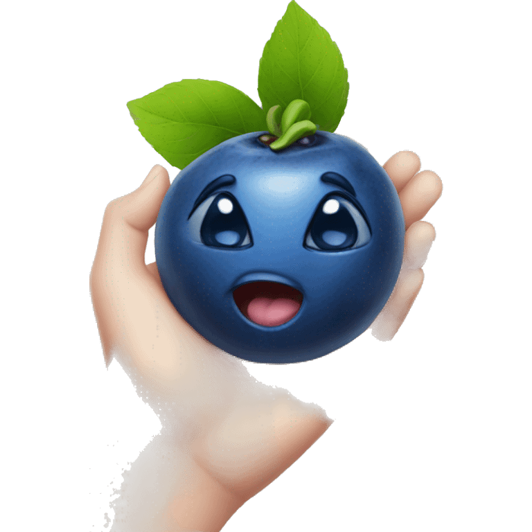 Blueberry emoji