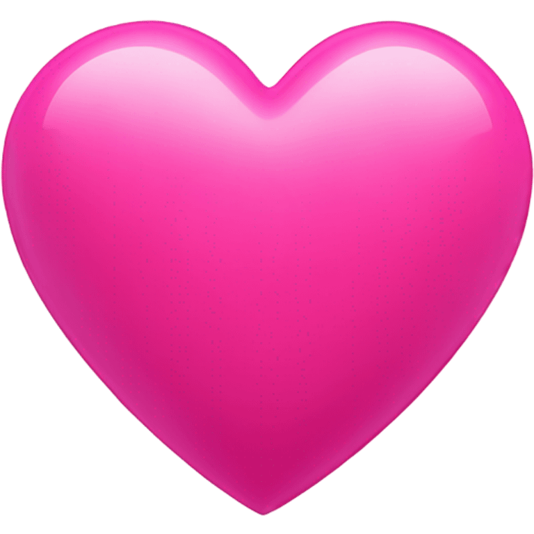 Pink heart emoji