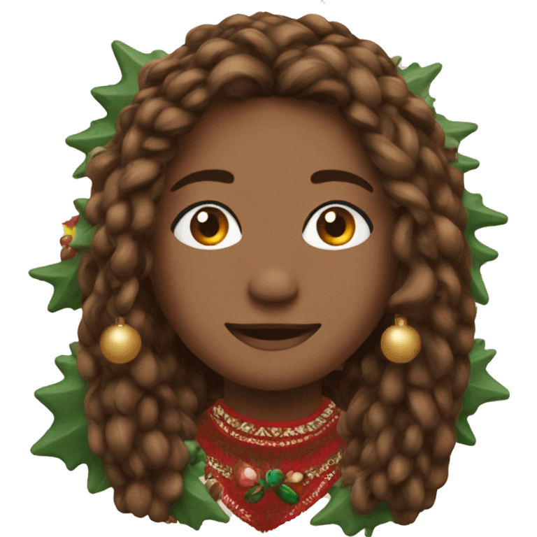 Boho Christmas emoji