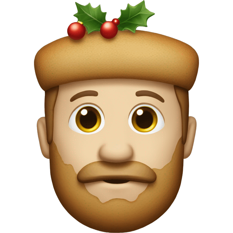 christmas antic tic gergerbread man emoji