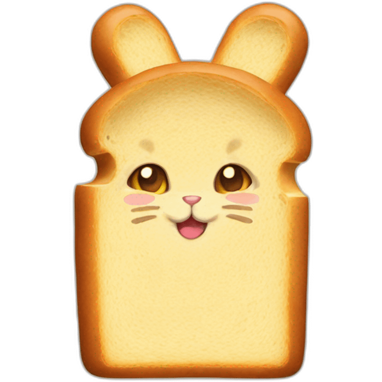 bread with cat ears emoji