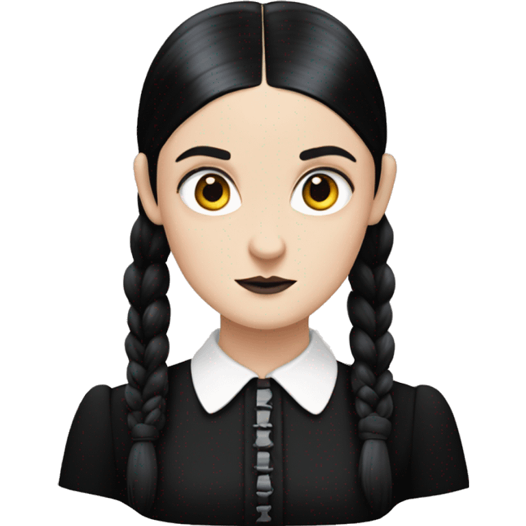 Wednesday Addams emoji