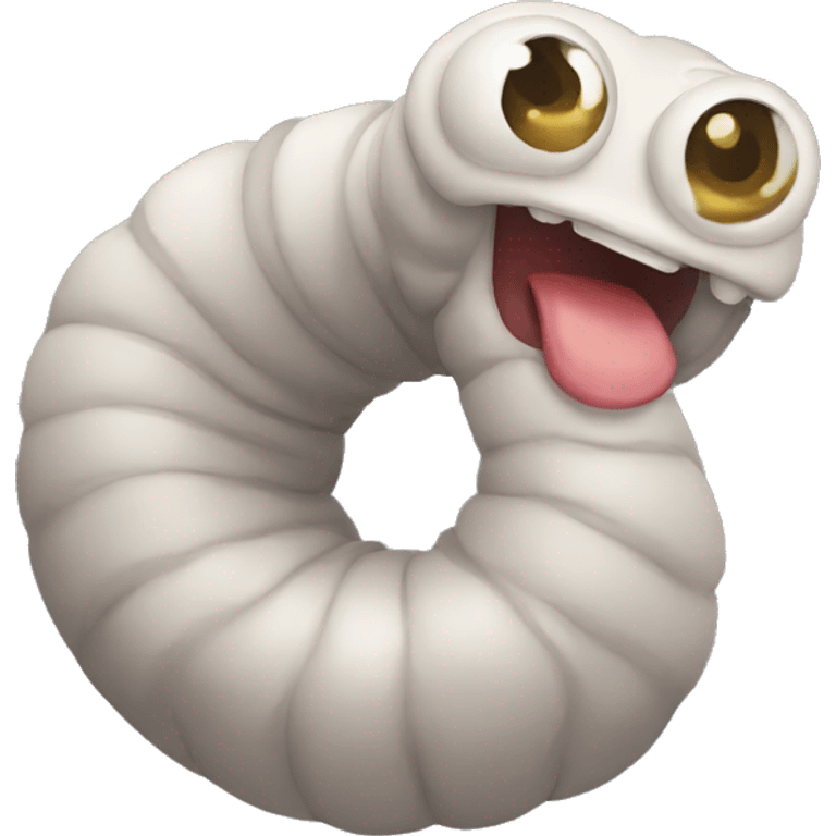 Worm emoji