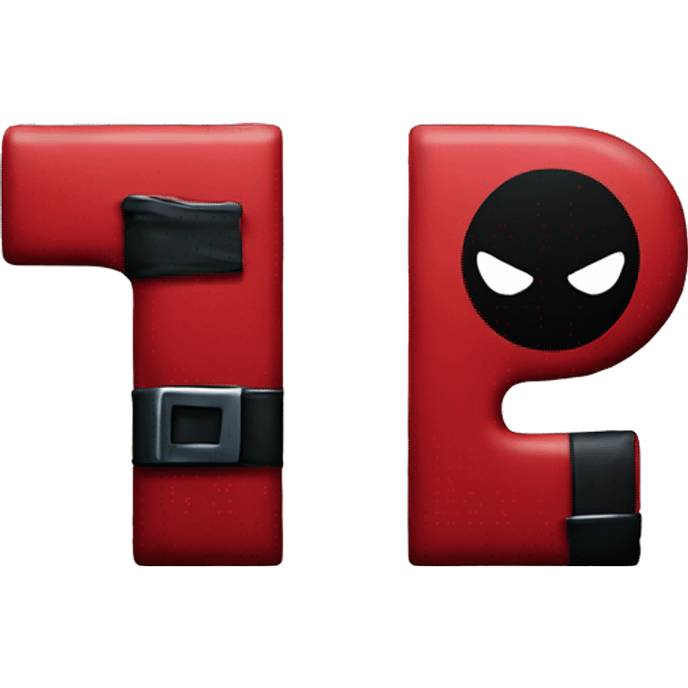 Deadpool logo emoji