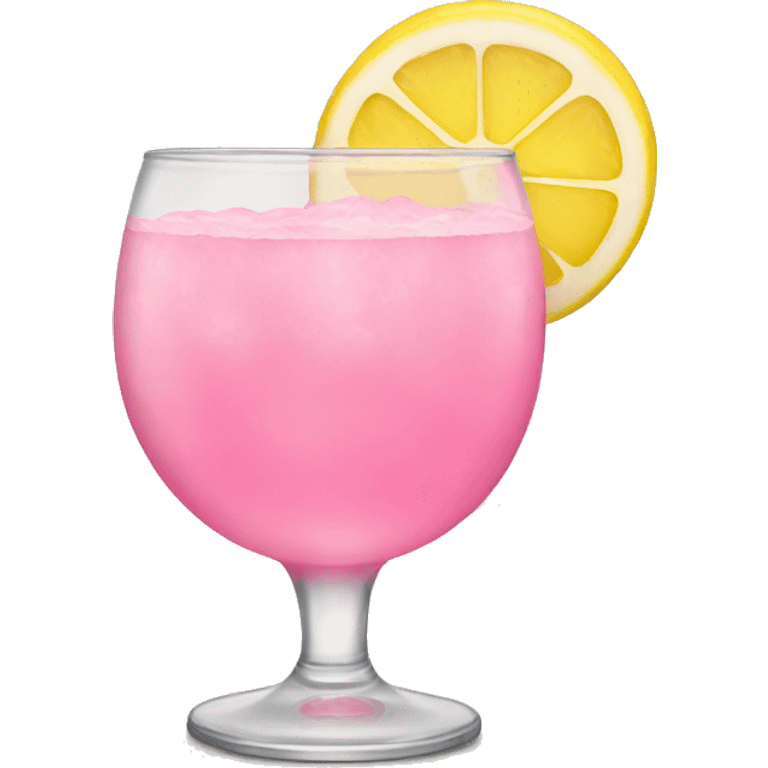 Pink lemonade  emoji