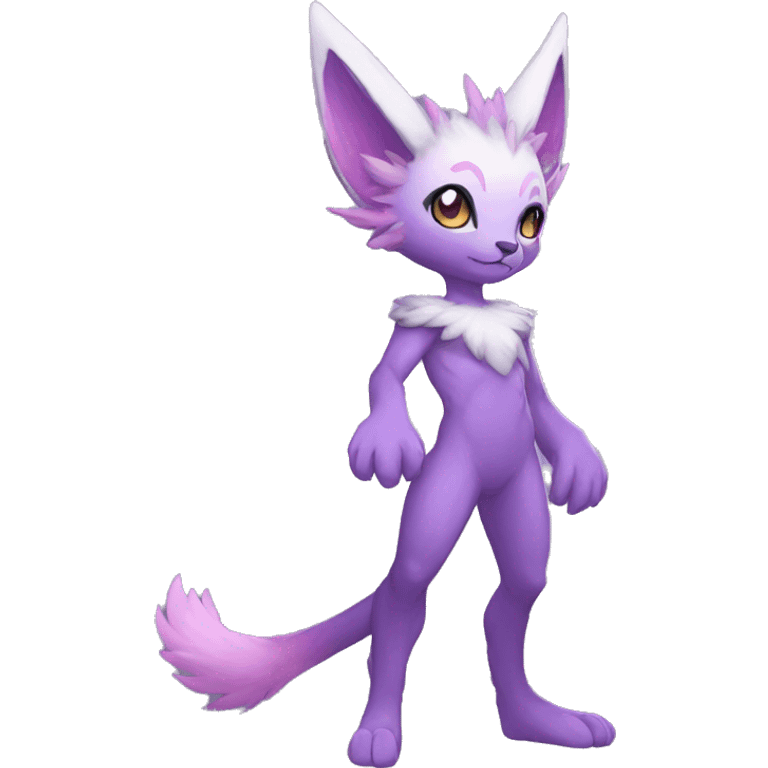 Anthro Sona-Fakemon Nebula Full Body emoji