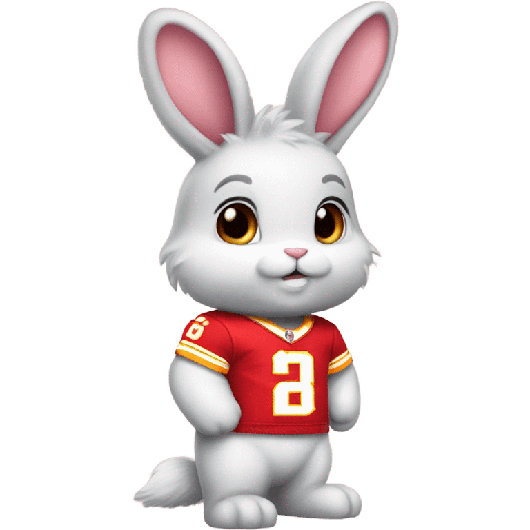 Kansas City chiefs bunny emoji