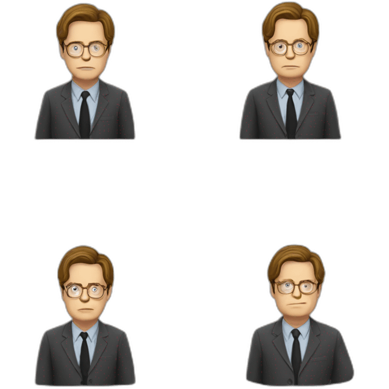 Dwight schrute emoji