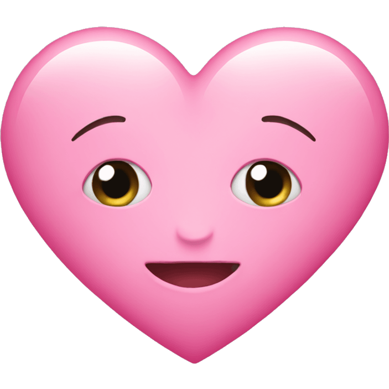 Pink heart emoji