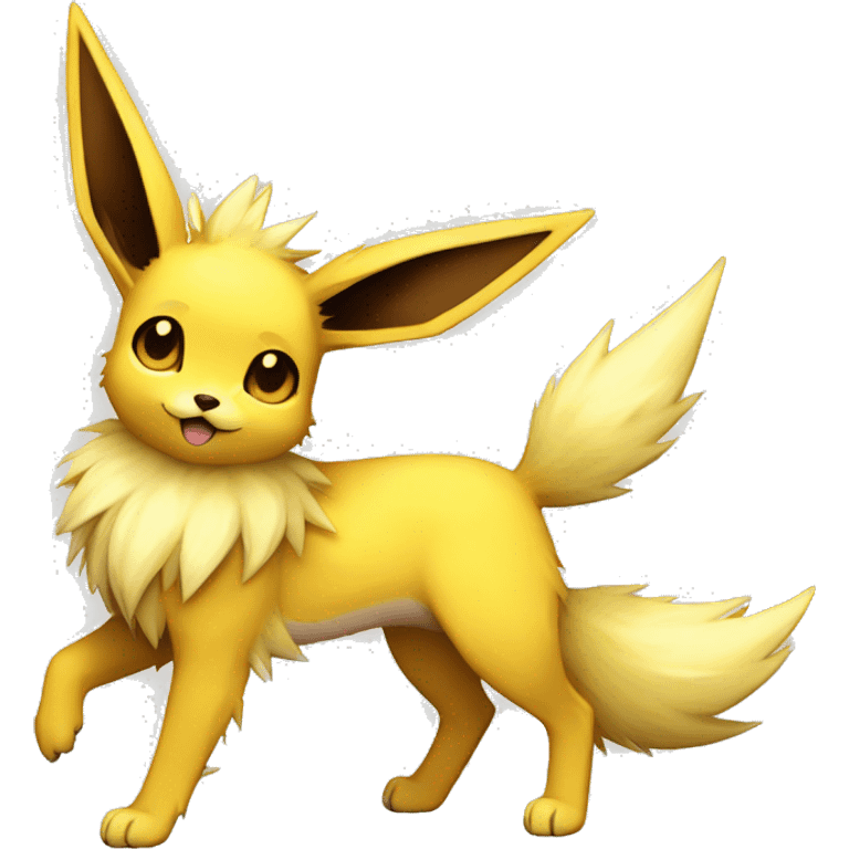 Eevee-Jolteon full body emoji