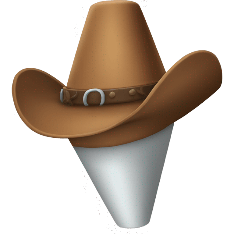 cone with cowboy hat emoji