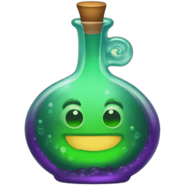 Potion with letter p emoji