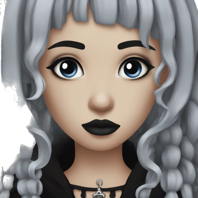 Gothic piercings emoji