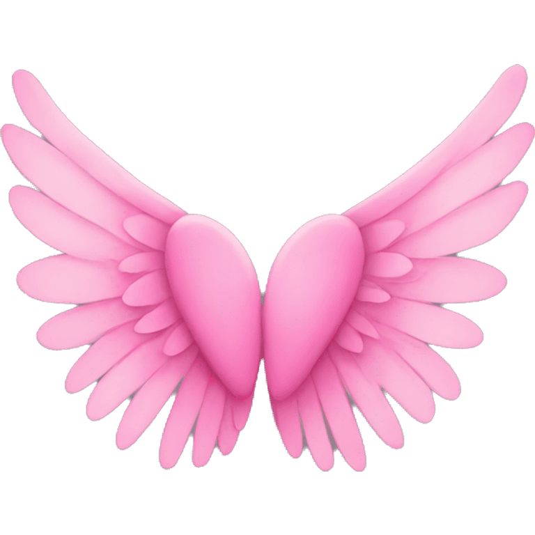 Pink wings  emoji