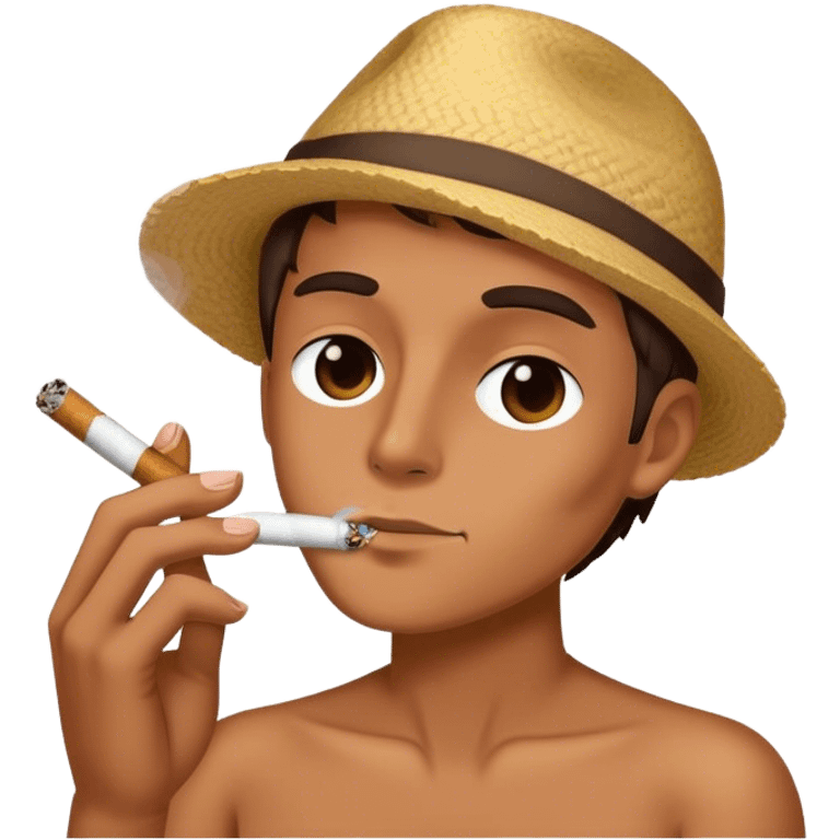 smoking joint emoji