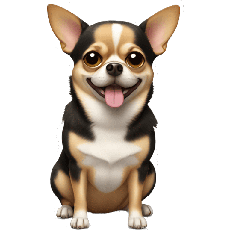 Fat Chihuahua  emoji