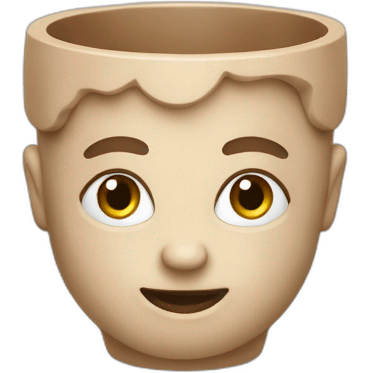 fait emoji b'une mini pot emoji