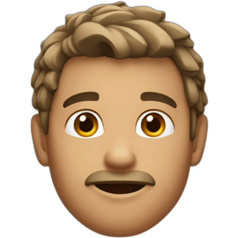 Wild male emoji