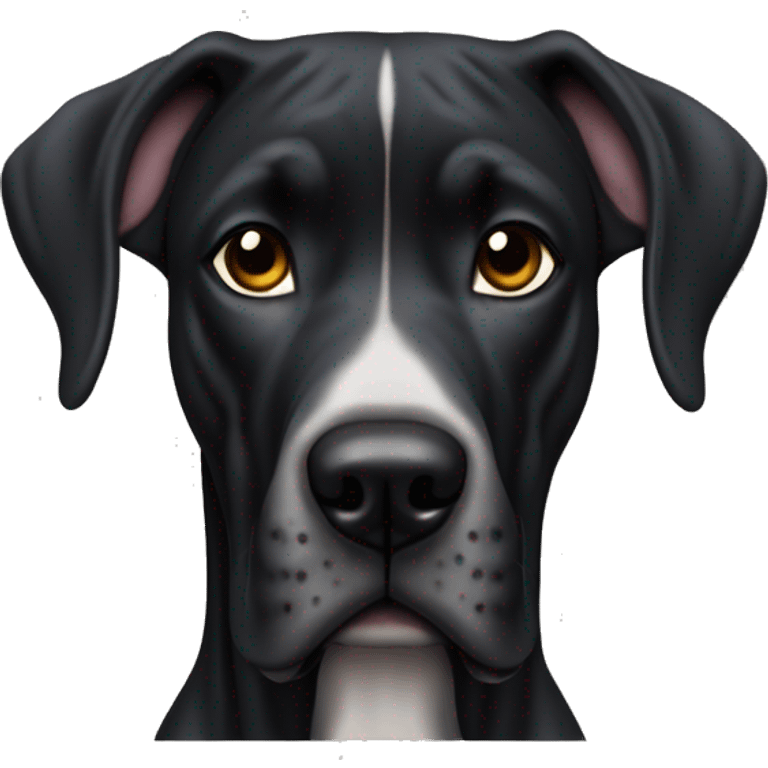 Black Caine corso/Great Dane  emoji