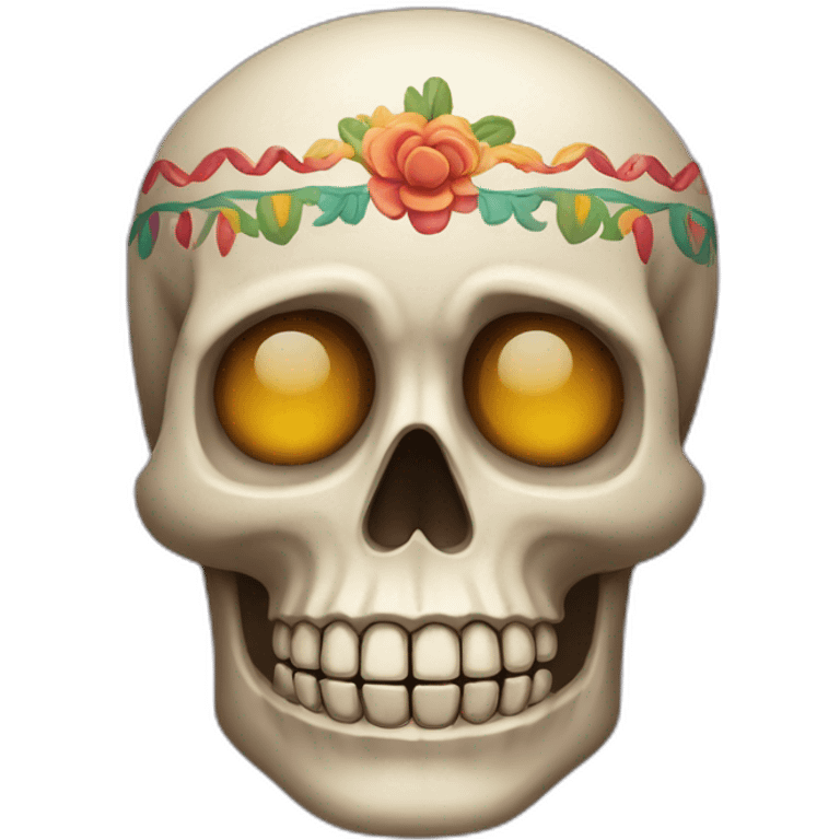 Crâne mexicain emoji