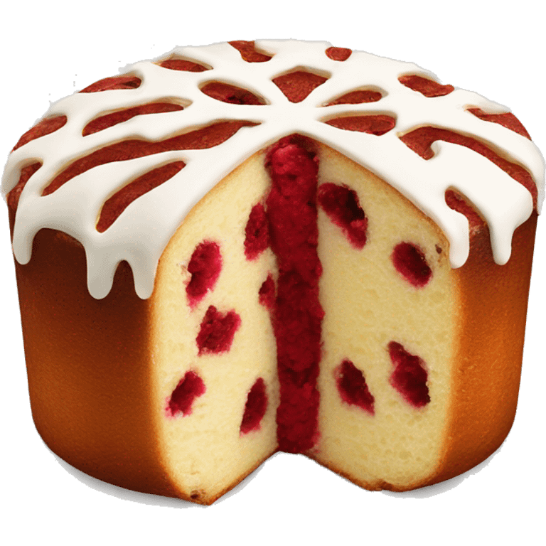 Red velvet panettone  emoji