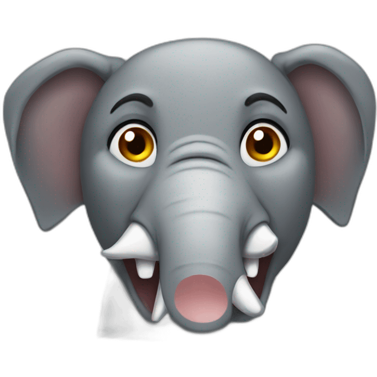 Elephant Boxer emoji