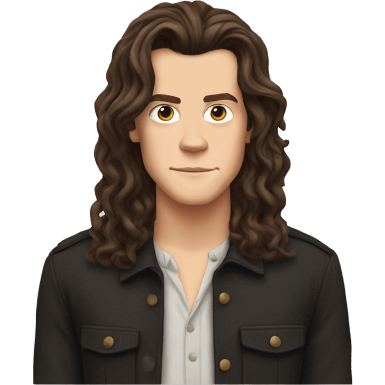 Harry Styles with long hair emoji