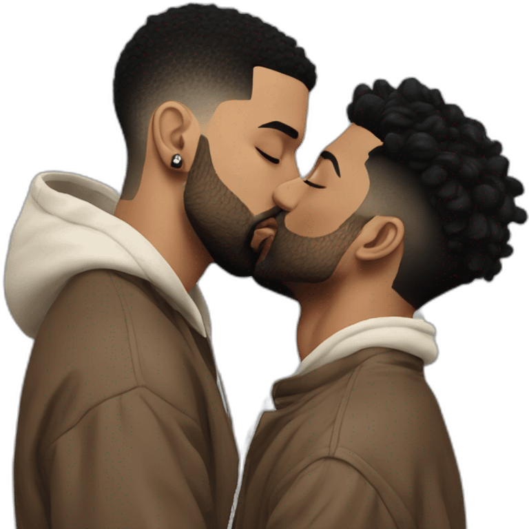 drake kissing 21 savage emoji