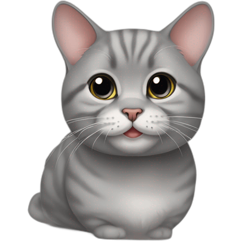 British Chinchilla cat emoji